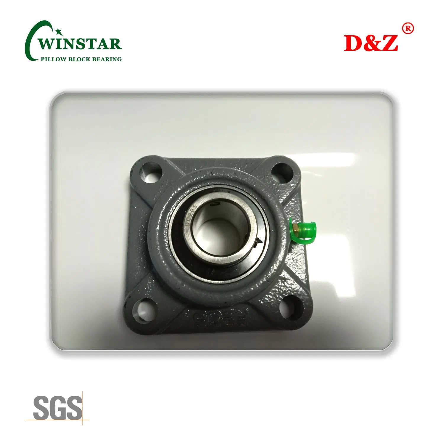 Square Flange Bearing Units with Ductile Cast Iron Housing Ucf205