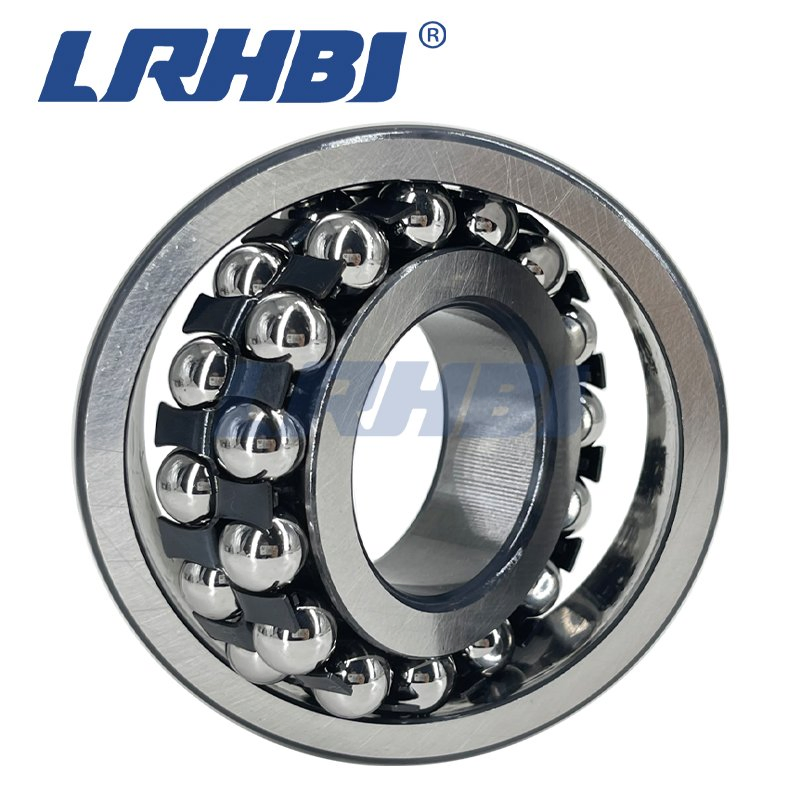 Self-Aligning Ball Bearing 2207K 111507 35*72*23mm for Conveyor Fan Pump Automotive Transmission Differential Tractor Combine Harvester Precision Instrument