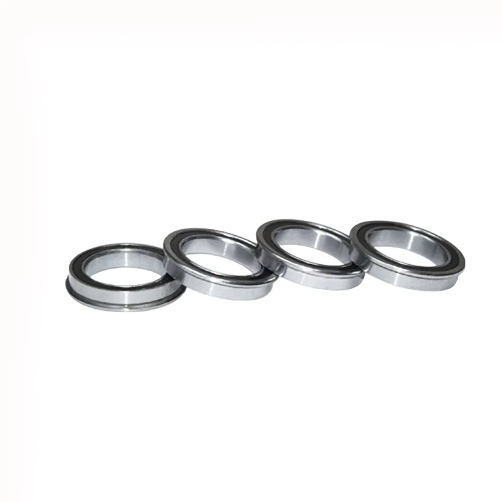 Mini Thin-Walled High-Speed Flange Bearing with Edge Guard and Small Cup