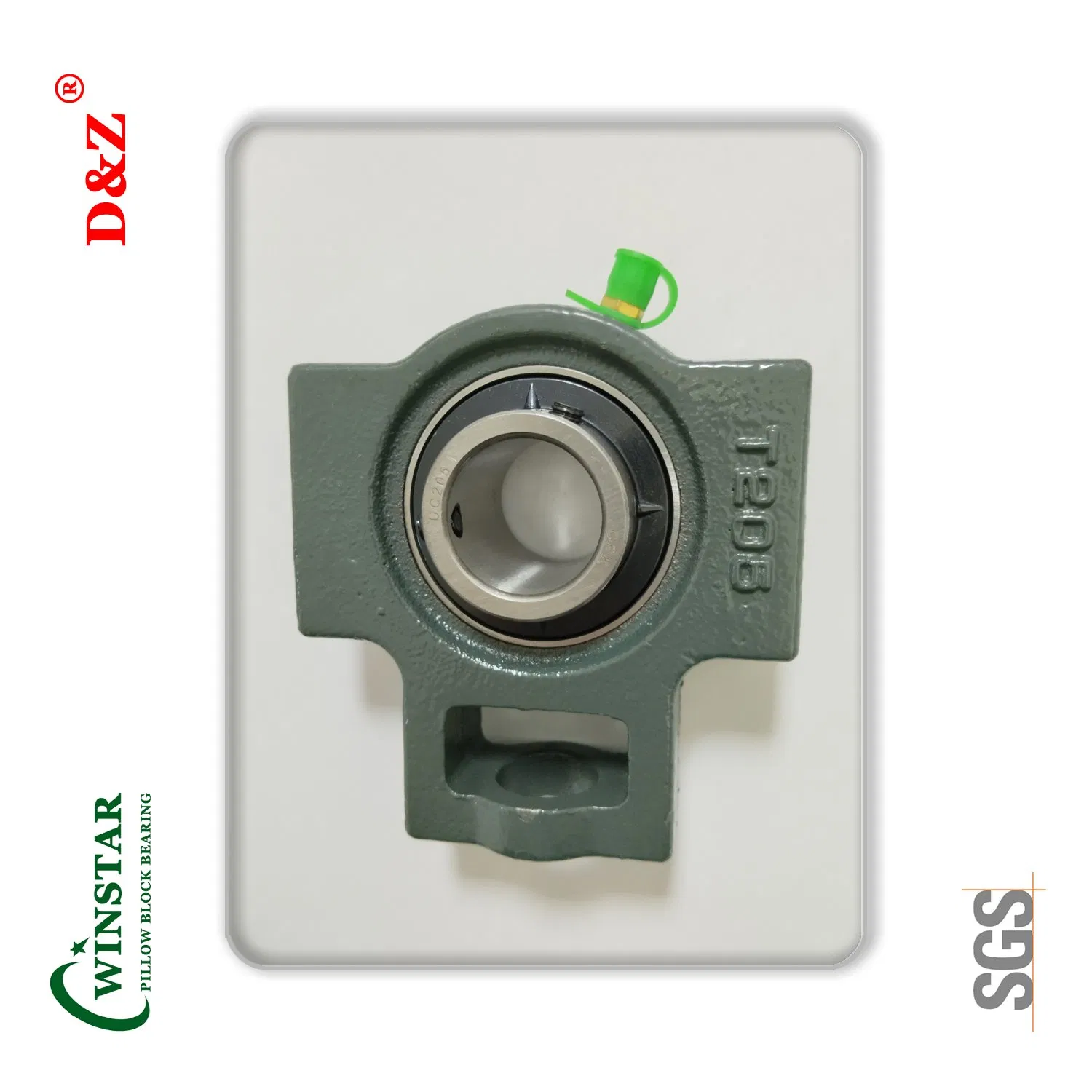 UCT207 Bearing Units 35mm ID with Grease Nipples Cast Iron Housing