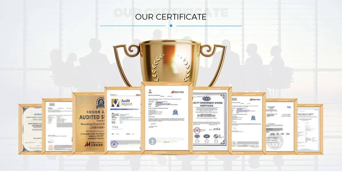 Quality Certificates