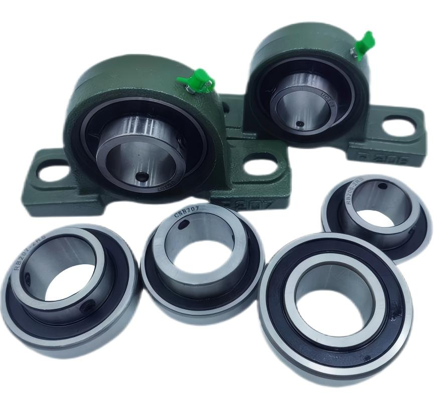 Pillow Block Set Screw Locking Radial UC206 UC207 Rb206 Rb207 Insert Ball Bearing