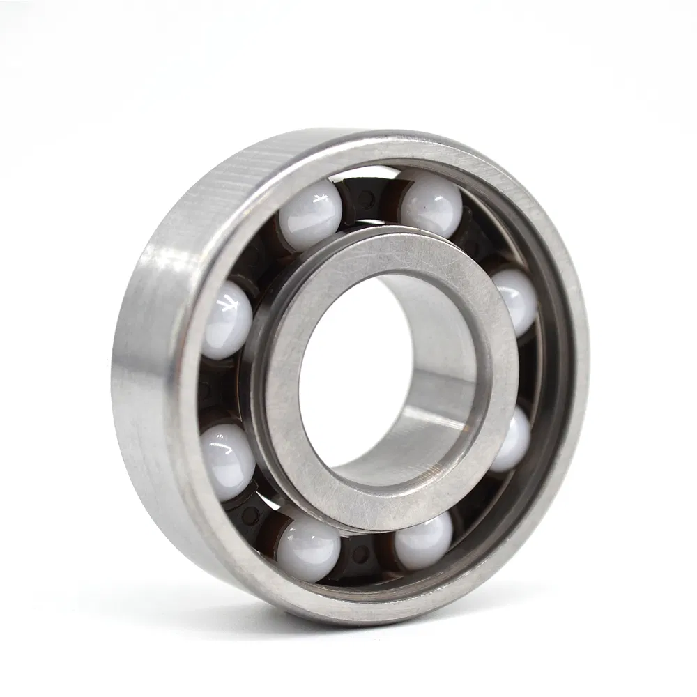 High Quality and High Quality Stainless Steel Si3n4 Silicon Nitride Hybrid Ceramic Flange Ball Bearing 695 Deep Groove Ball Bearing