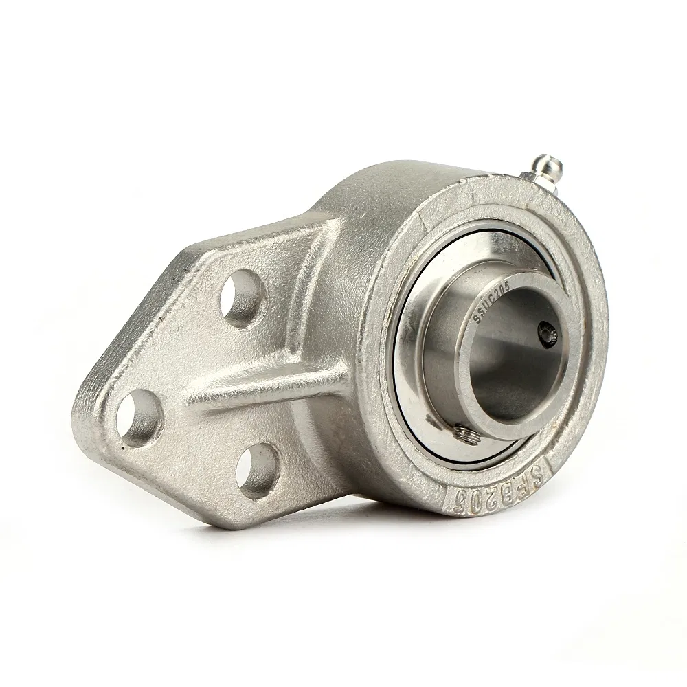 Thermo Plastic 3 Bolt Flange Bracket Bearing Units