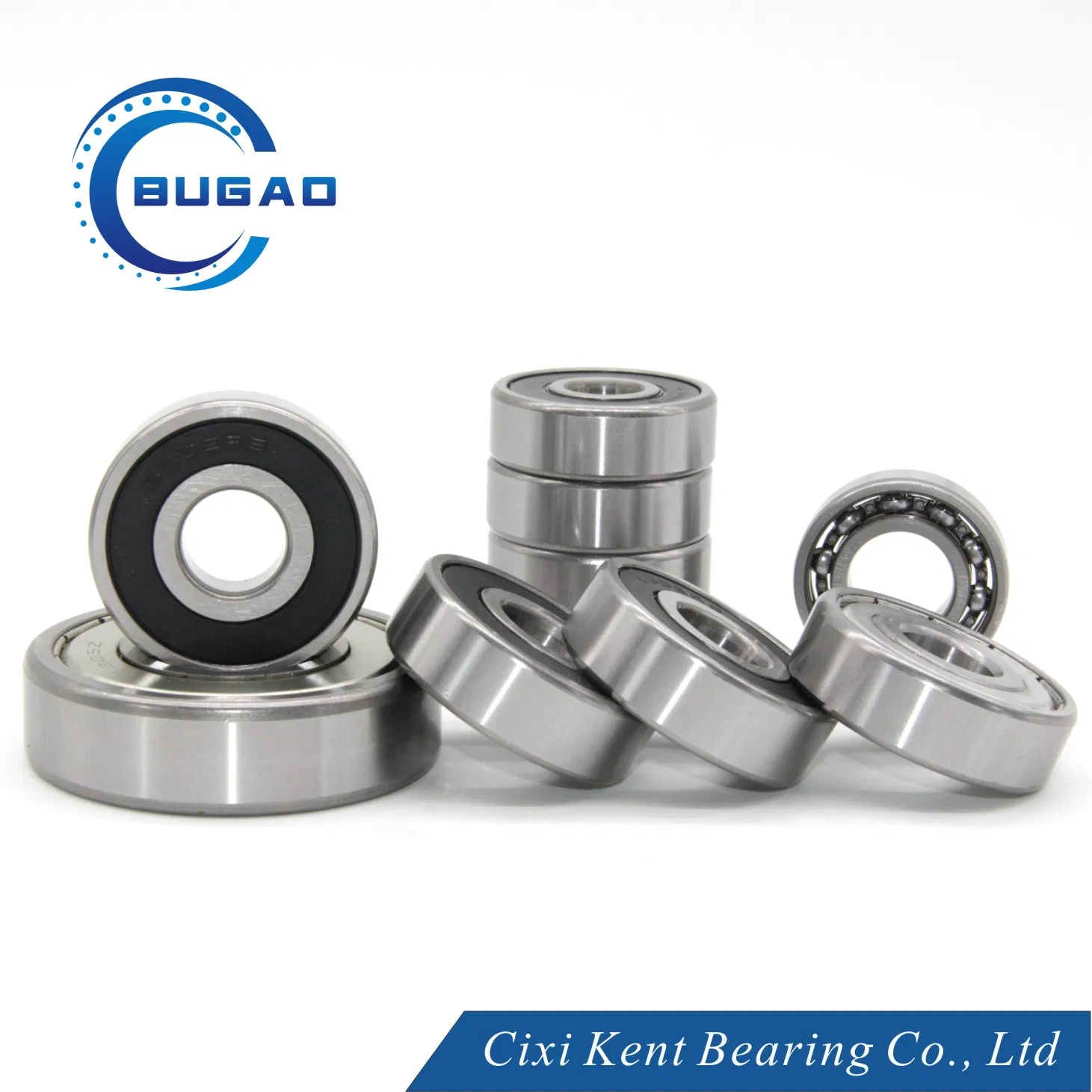 Bugao/Kent Long Life Single Direction Deep Groove Ball Bearing 6203 6204 6205 6206 6207 6208 6209 6210 High Temperature Bearing for Ceiling Fan Parts