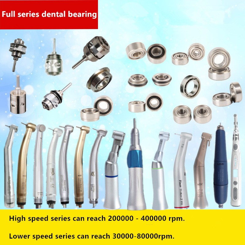 40000 Rpm Dental Bearing Sr144tl Dental Ceramic Bearing Sr144tlzw 3.175*6358*2.38/2.78 for Detanl Handpieces