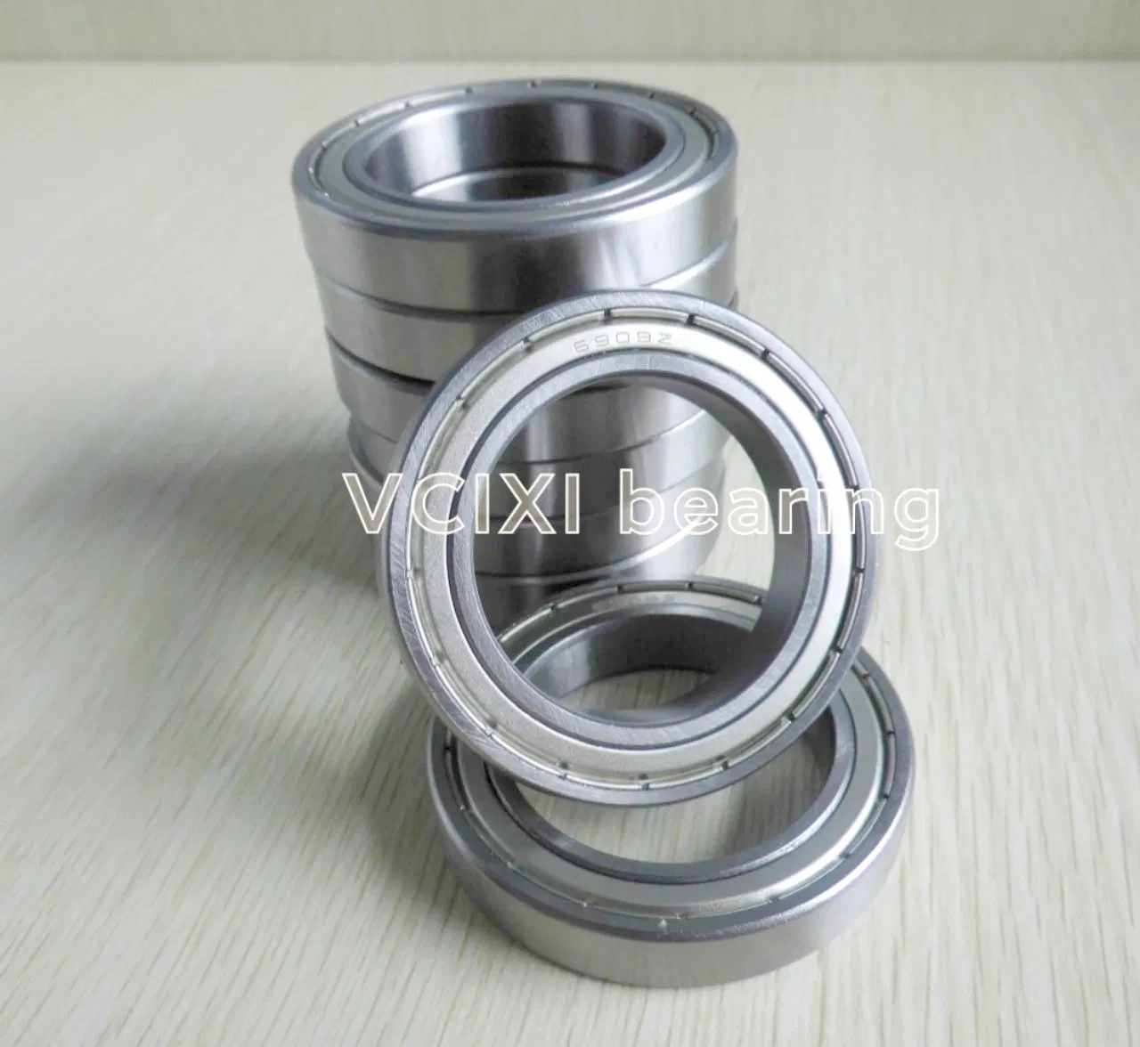 Metal Shields High Temperature Resistance Precision Thin Wall Steel Ball Bearing 6909zz