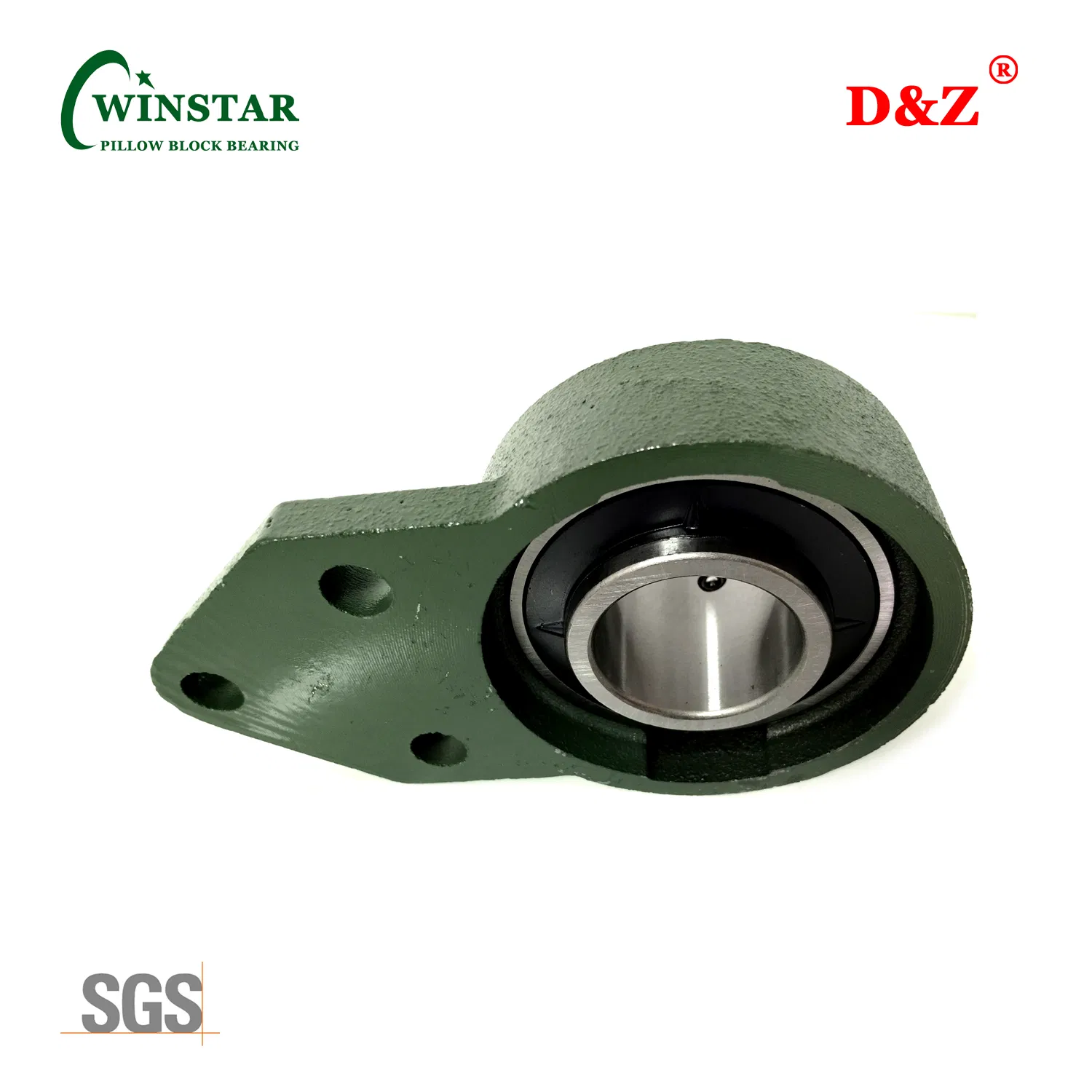 Ucfa206 Set Screw Locking Adjustable Two-Bolt Flange Bearing Unit Ucfa200 Series