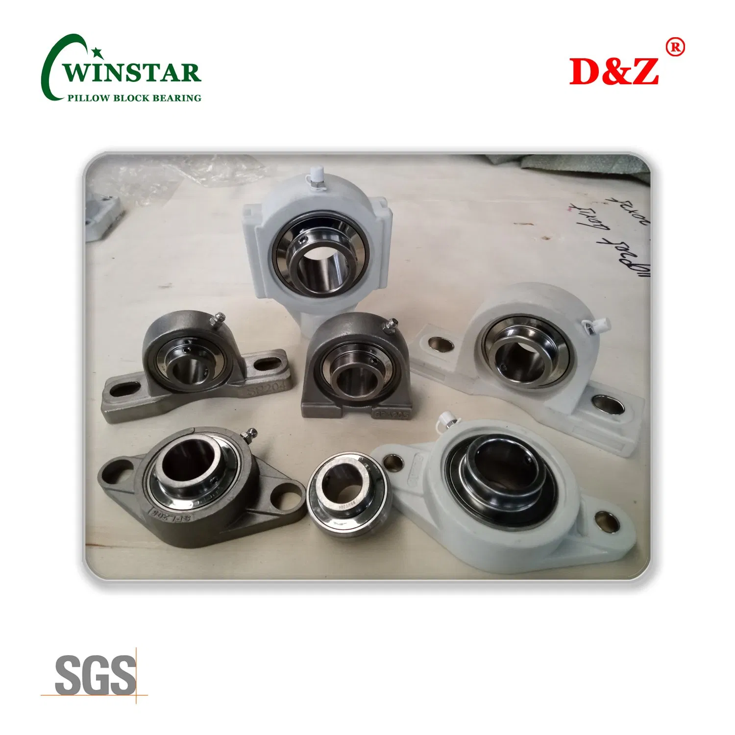 Metric Stainless Steel Pillow Block Ssuct206 30mm Take up Bearing Unit