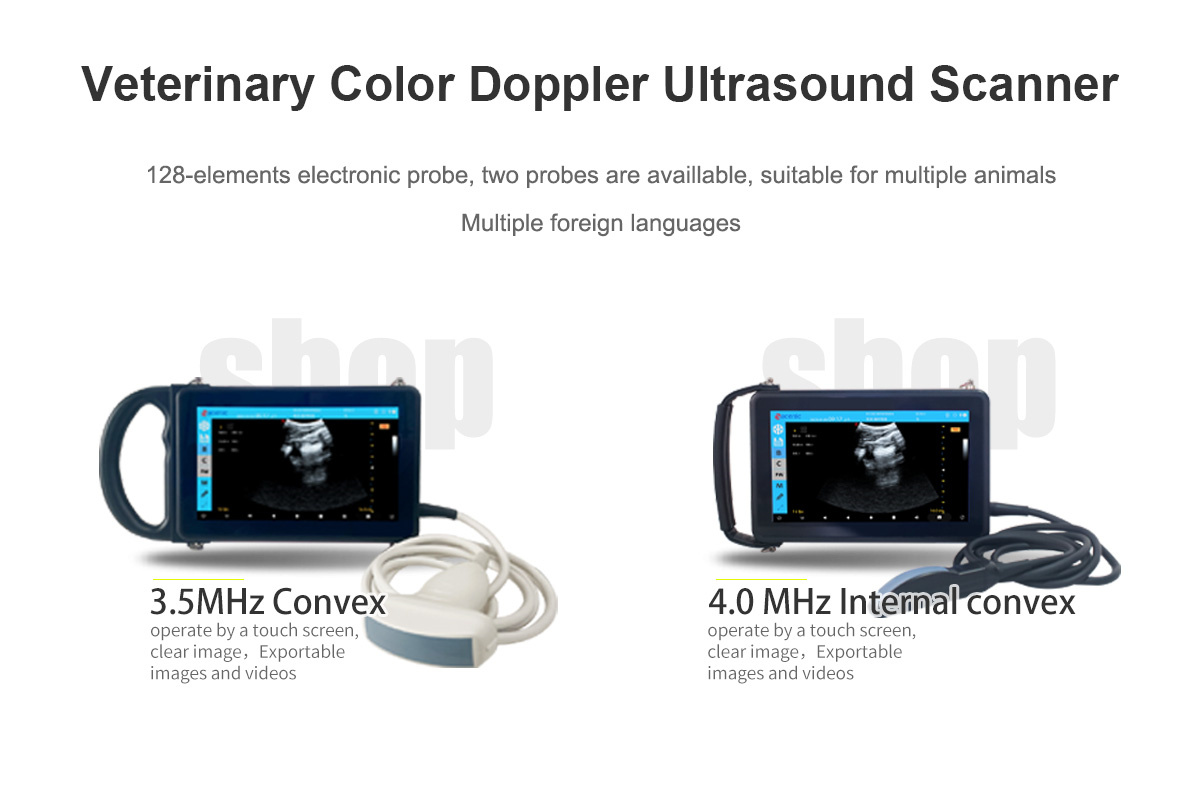 Veterinary Color Doppler Ultrasound Probe