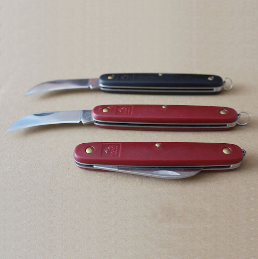 Vegetable Tools Stainless Steel Pocket Folding Paring Knife Fruit Knife with Plastic Handle