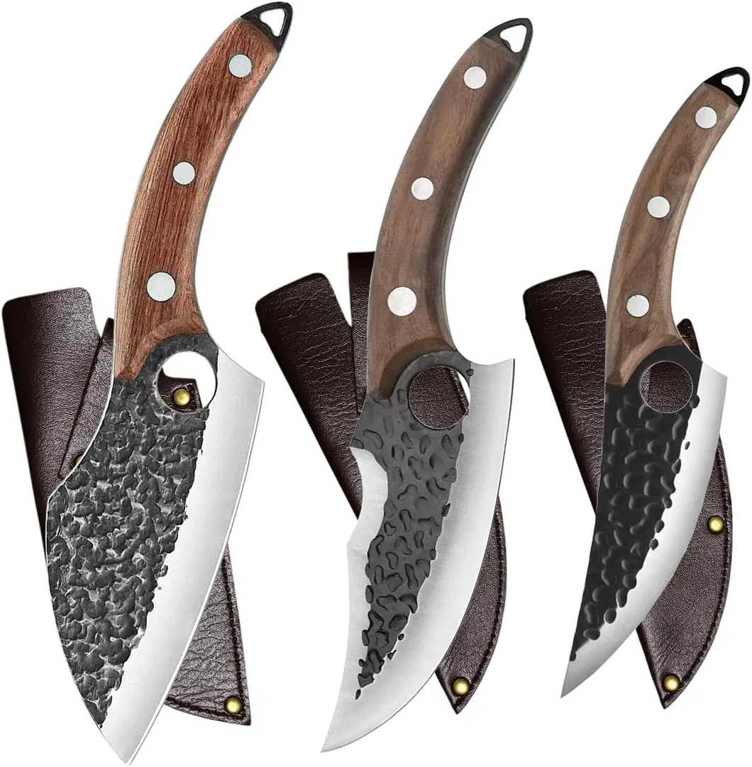 Forged Kitchen Knife Detail