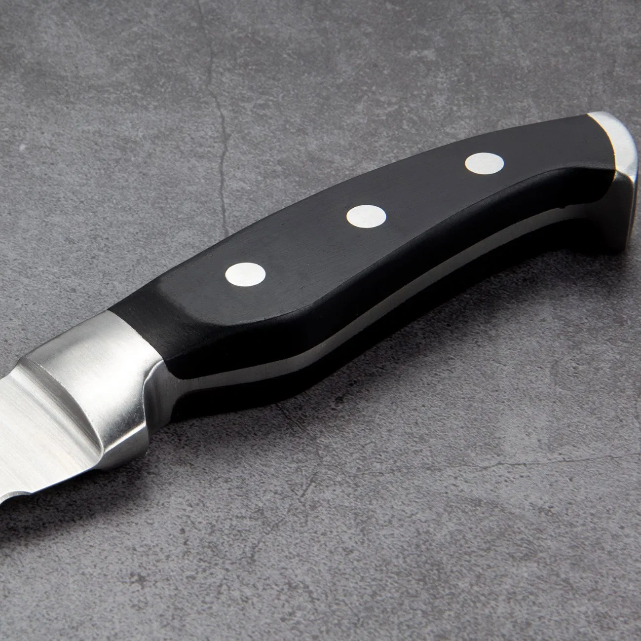 13" Stainless Steel Bread Knife with Die-Cast Handle (SE-B007)