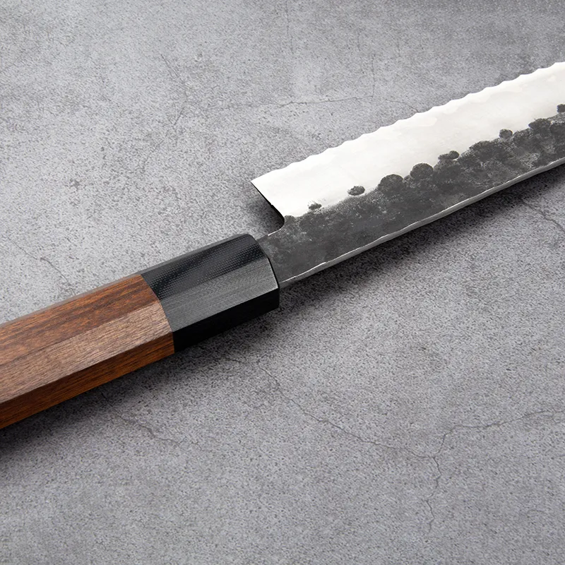 Hammered Knife Detail