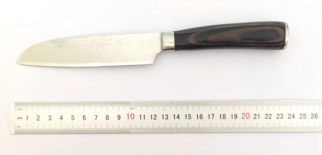 Santoku Knife Detail 2