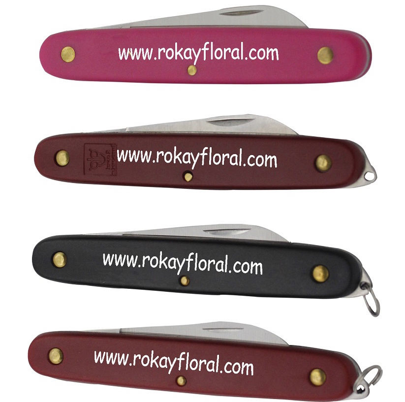 Vegetable Tools Stainless Steel Pocket Folding Paring Knife Fruit Knife with Plastic Handle