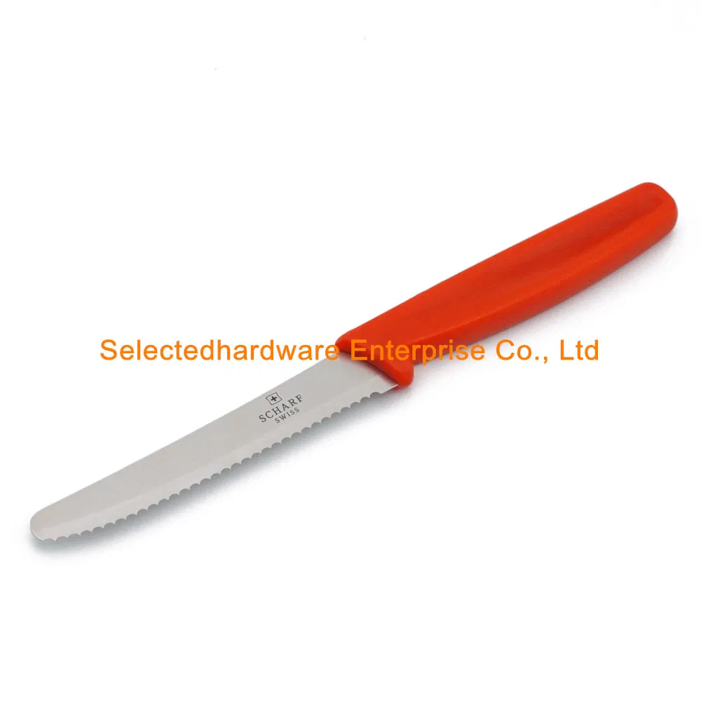 Paring Knife Red Handle View 3