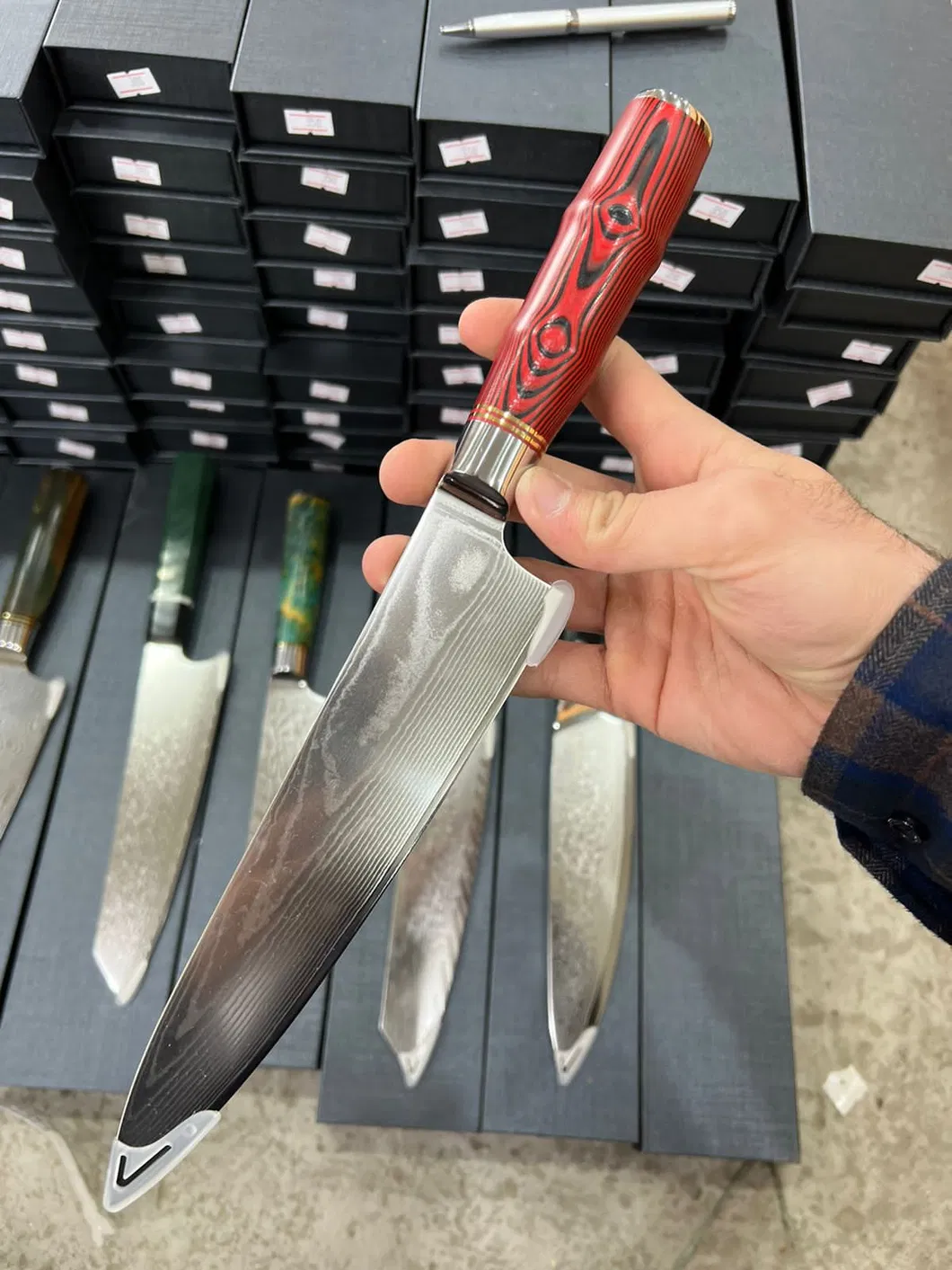 Damascus Chef Knife 2