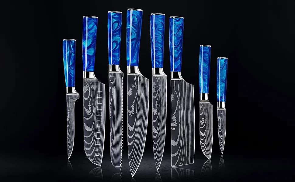 Japanese Knife Set Main View