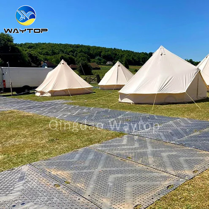 Flexible Ground Mats with 4 Handles Thickness Customization 6mm-45mm