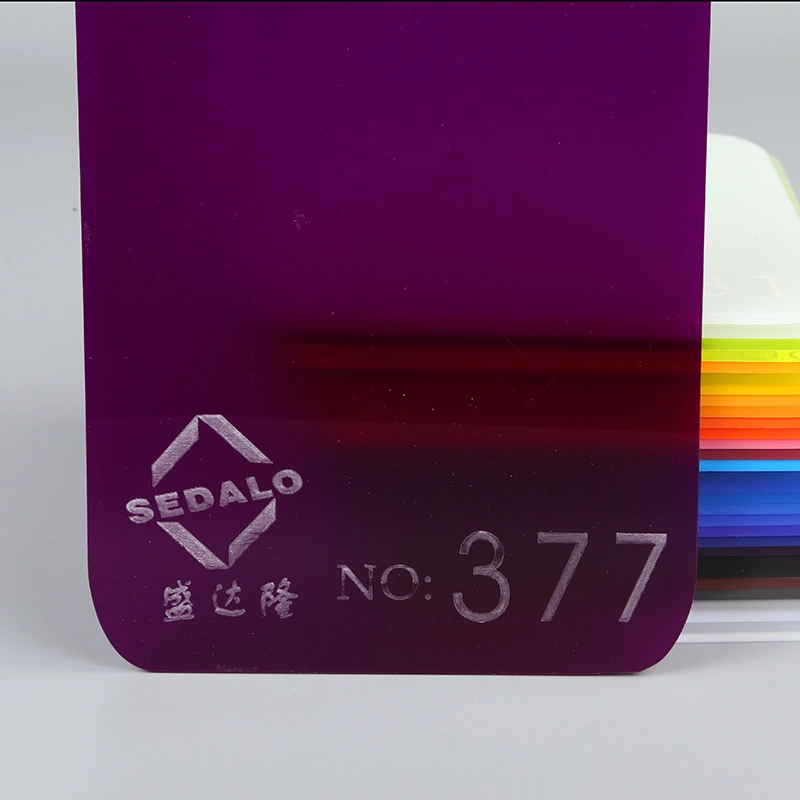 Opaque Purple Cast Acrylic Board 377