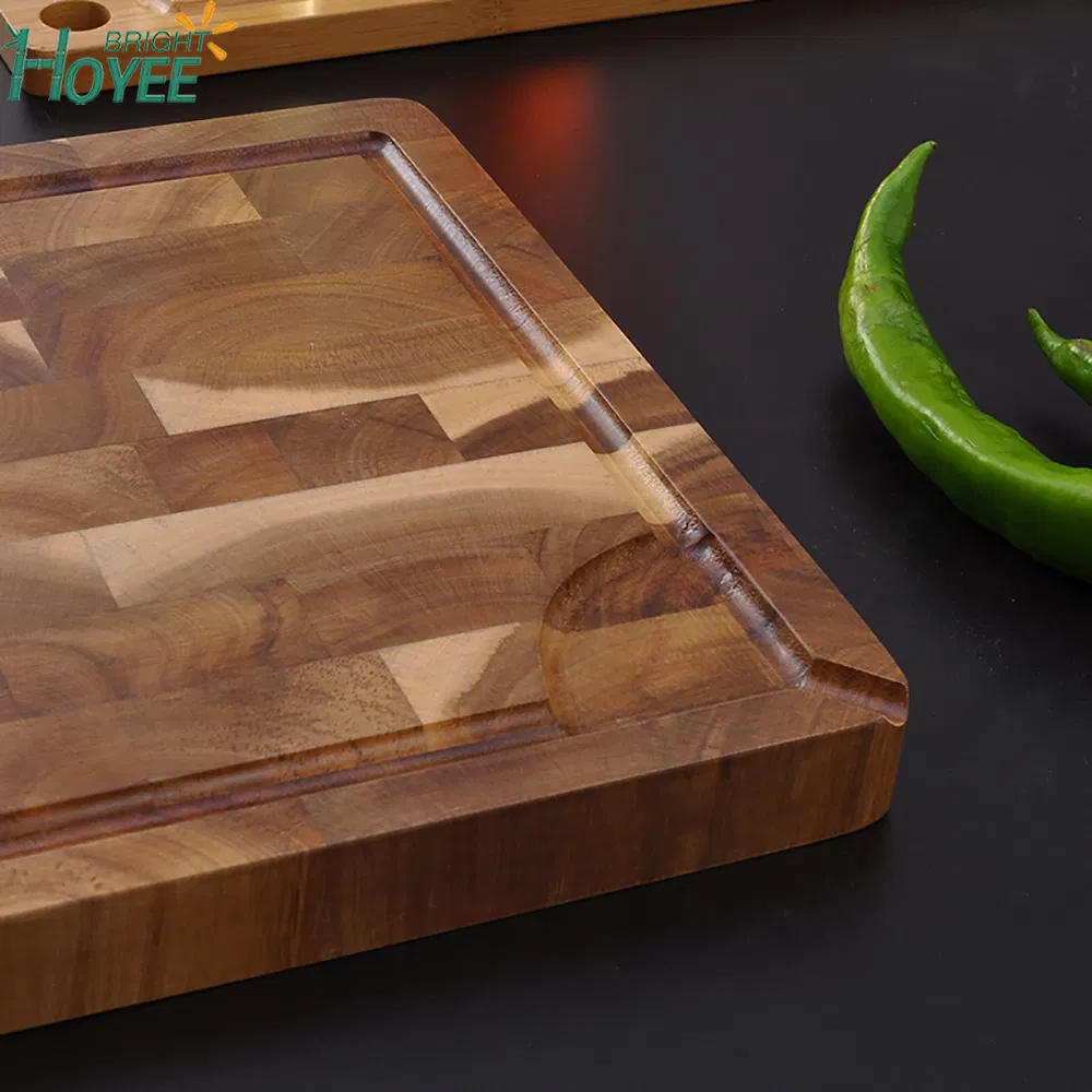 End Grain Wood Chopping Board View 3