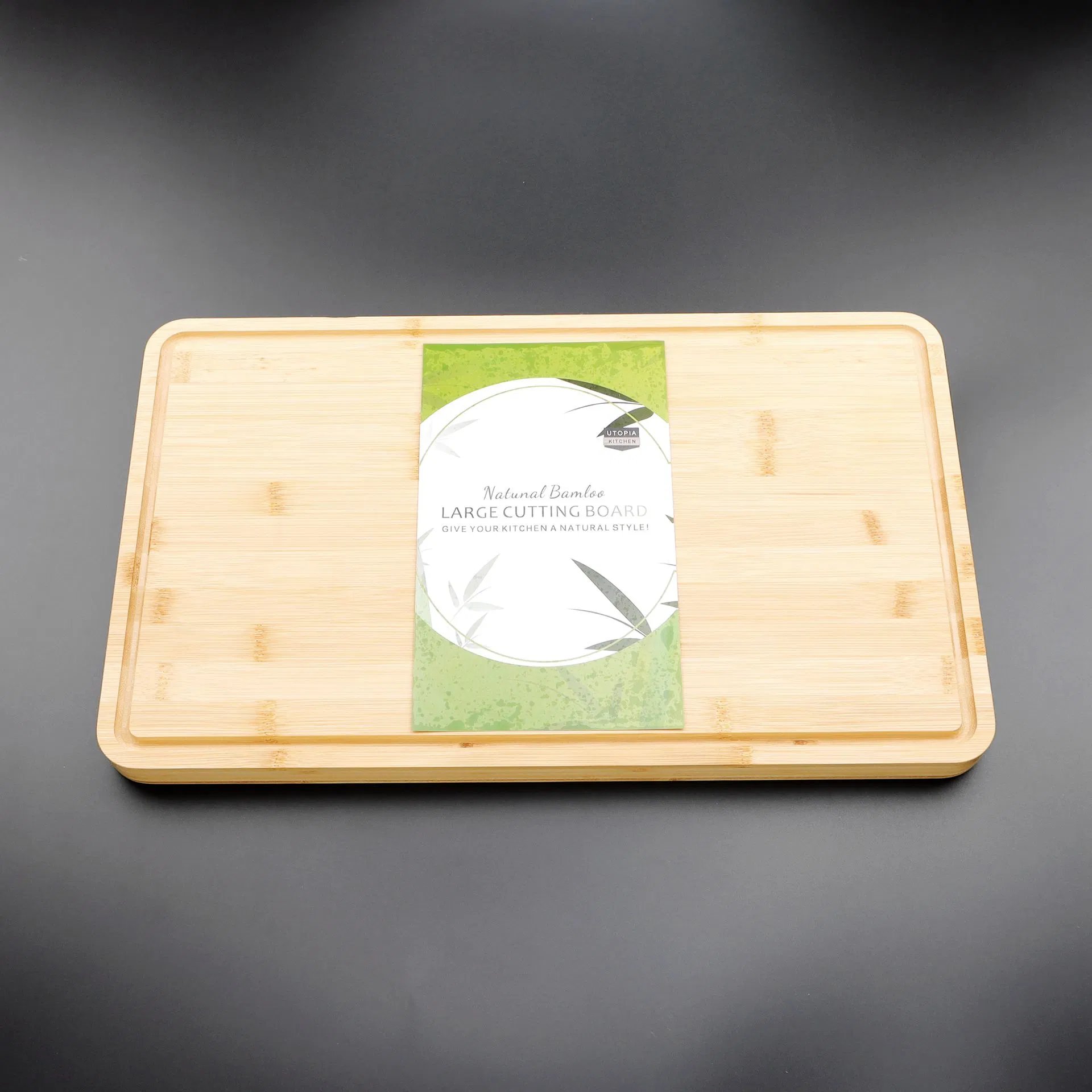 Infull Natural Bamboo Cutting Board Monochrome Thickened Kitchen Tools
