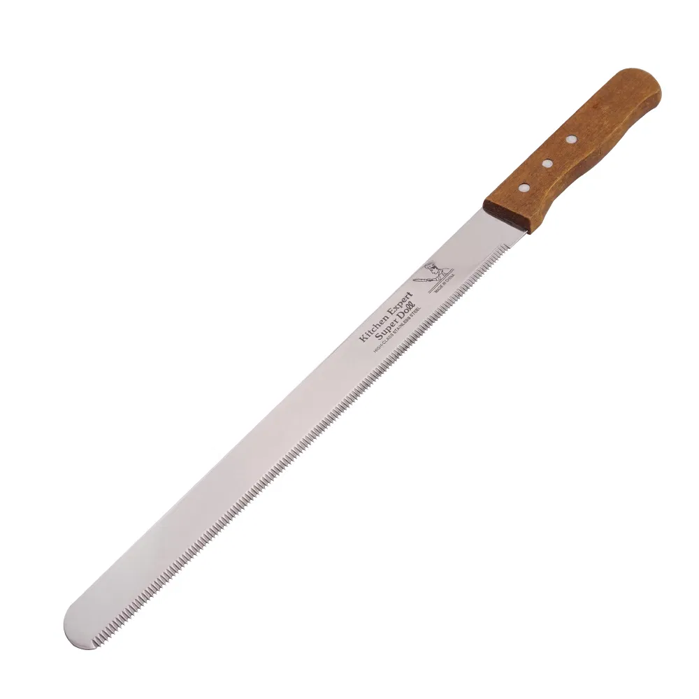 12 Inch Bread Knife Serrated Blade for Multi-Purpose Kitchenware