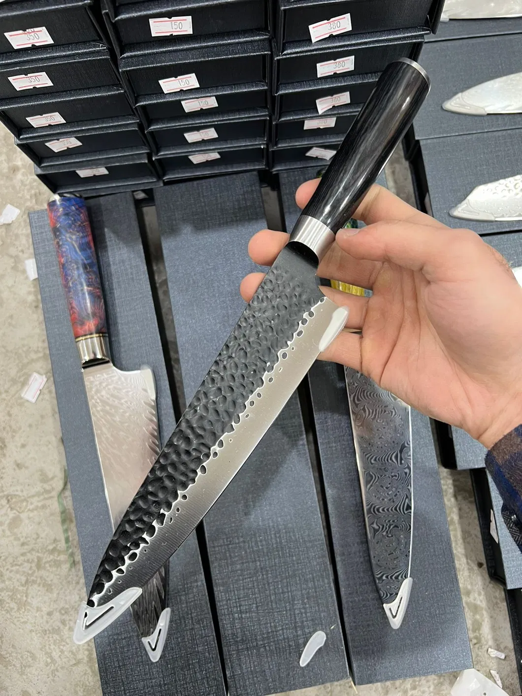 Damascus Chef Knife 4