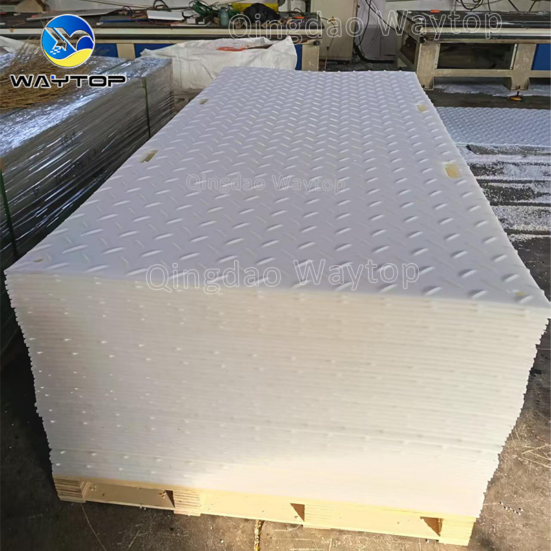 Frost-Resistant Ground Protection Mats Flexible Polymer Road Mats