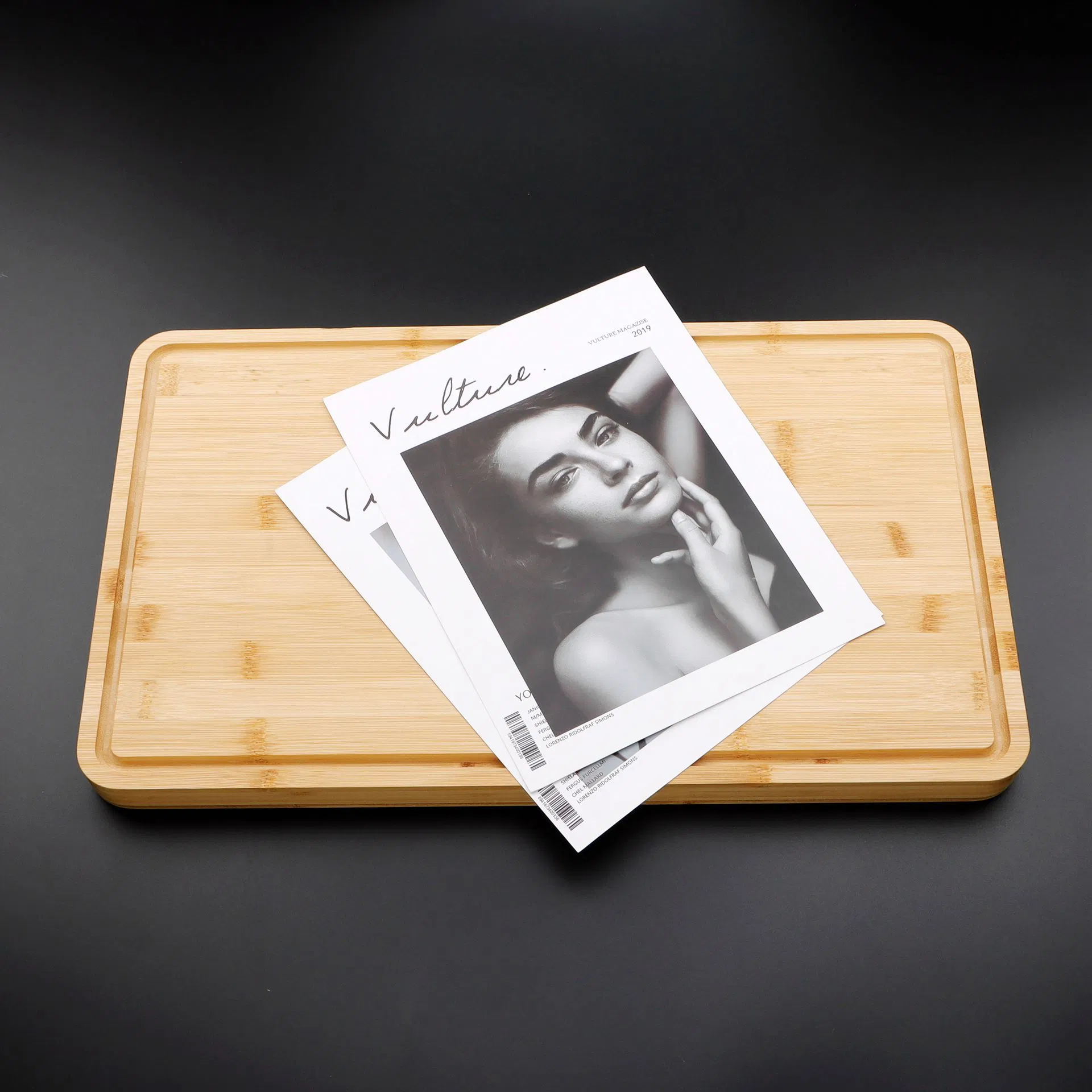 Infull Natural Bamboo Cutting Board Monochrome Thickened Kitchen Tools