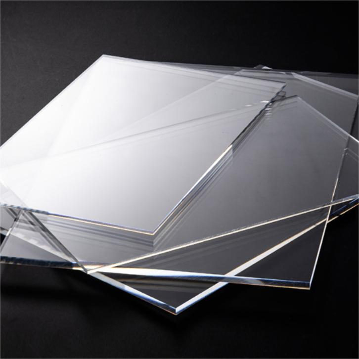 Transparent Clear Cast Acrylic Glass Sheet 3mm 4mm Plexiglass Advertising Board Price