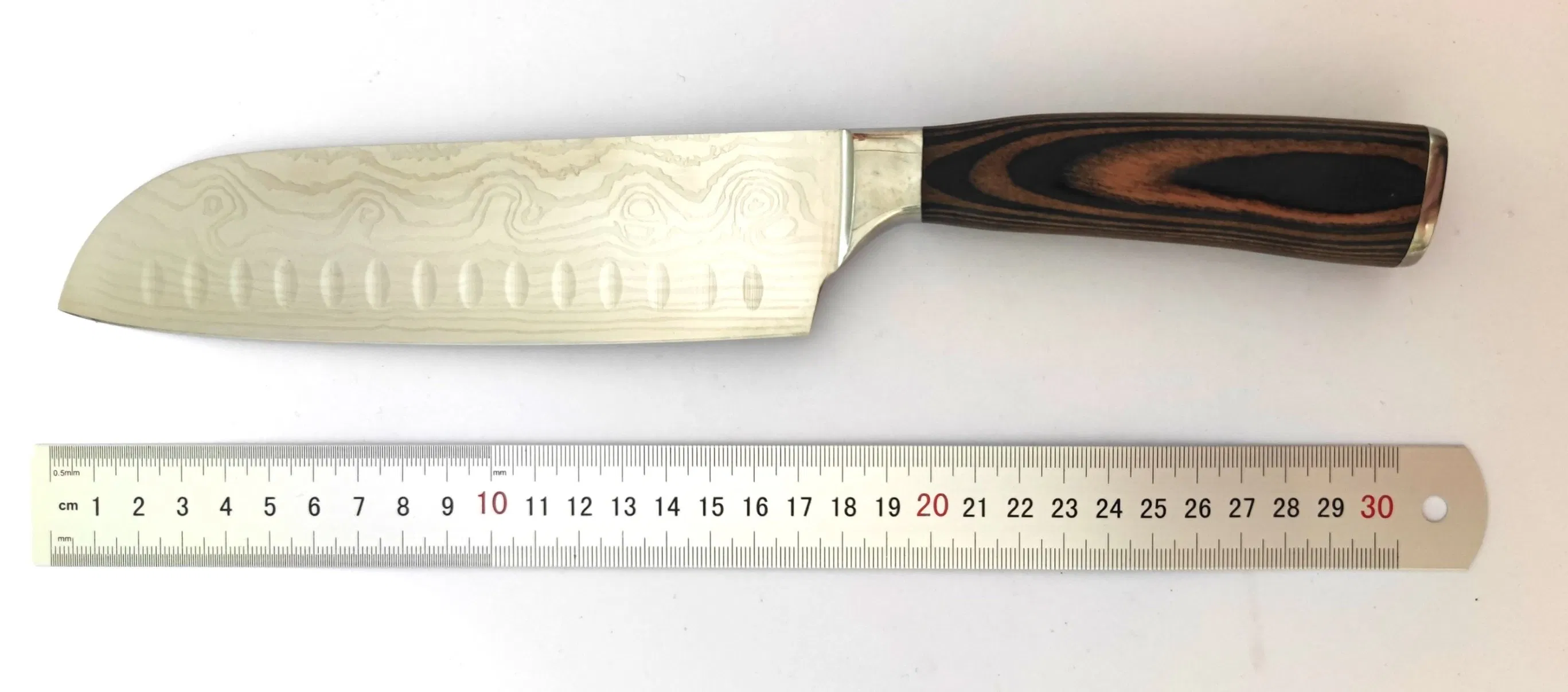 High Quality Best Selling Kitchen Household Multifunctional Damascus Santoku Knife