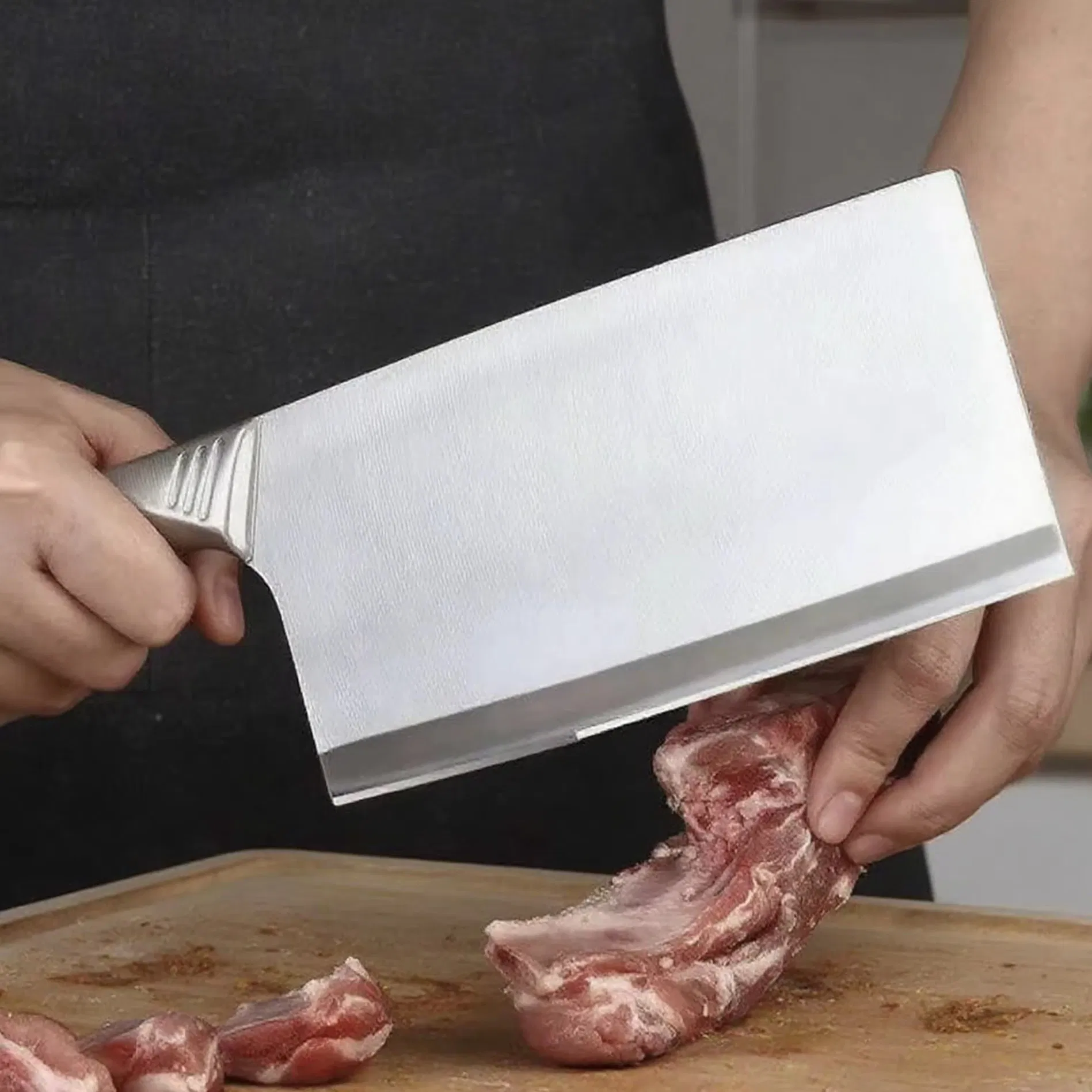 Cool Knives Professional 7and 8 Inch Kitchen Cleaver Knives Chef's Cuchillos Stainless Steel Butcher Meat Knife with Quality Wood Handle