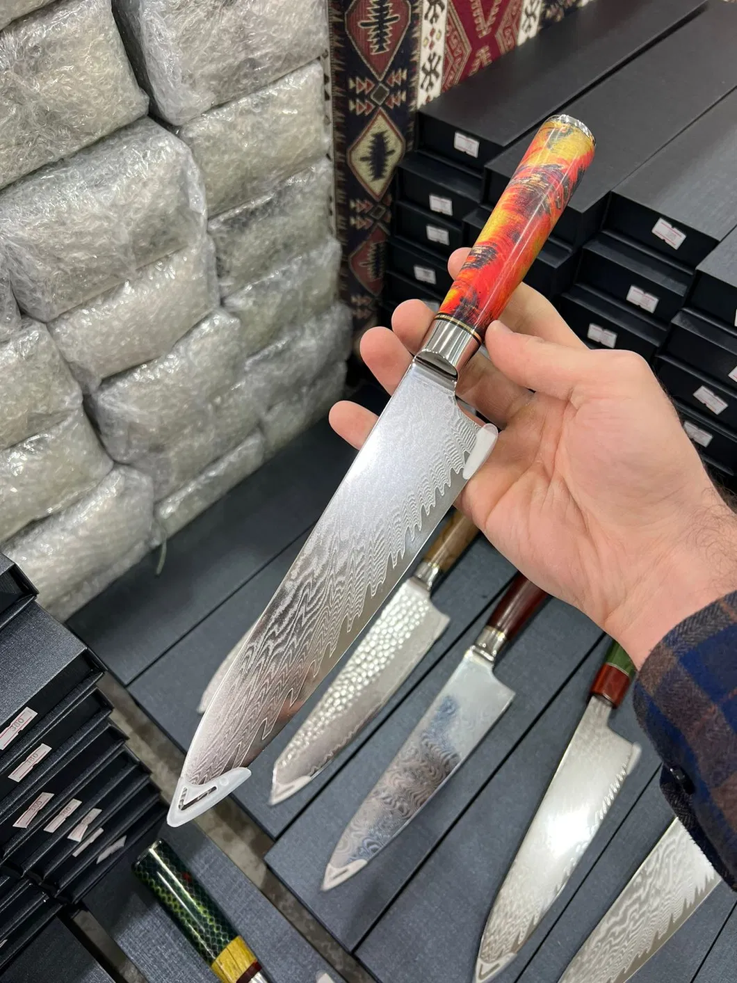 Damascus Chef Knife 8