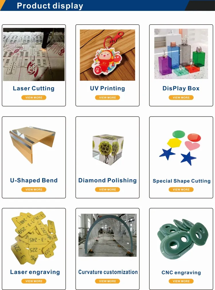 Acrylic Sheet Display 3