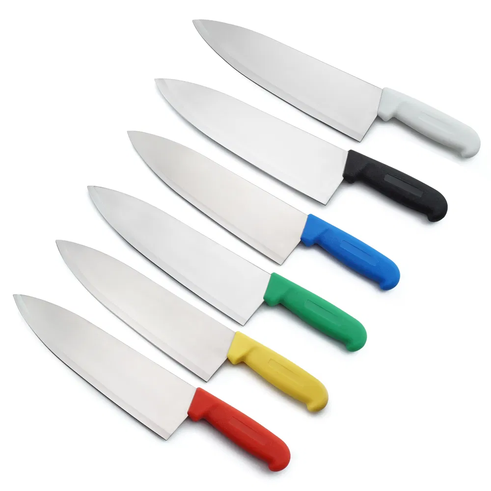 10 Inch Stainless Steel Sharp Chef Knife with Black PP Handle
