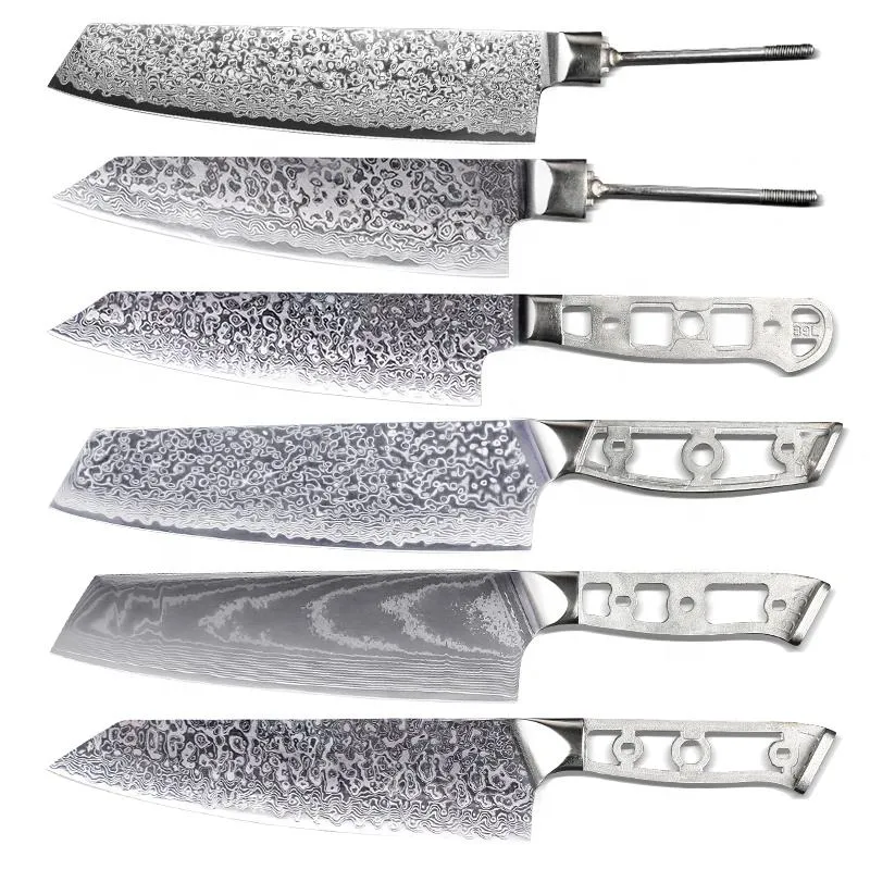 Damascus Chef Knife Blade