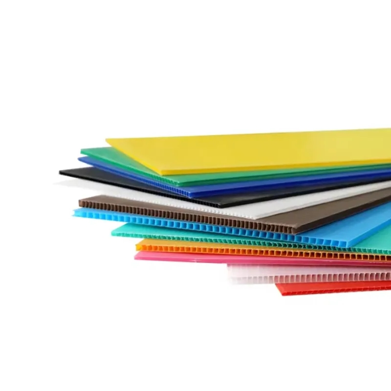 Best Price PP Material White 2-12mm Corrugated Plastic Cutting Board PP Hollow Customized Size Thickness Lightweight Flexible PP Honeycomb Panel for Industrial