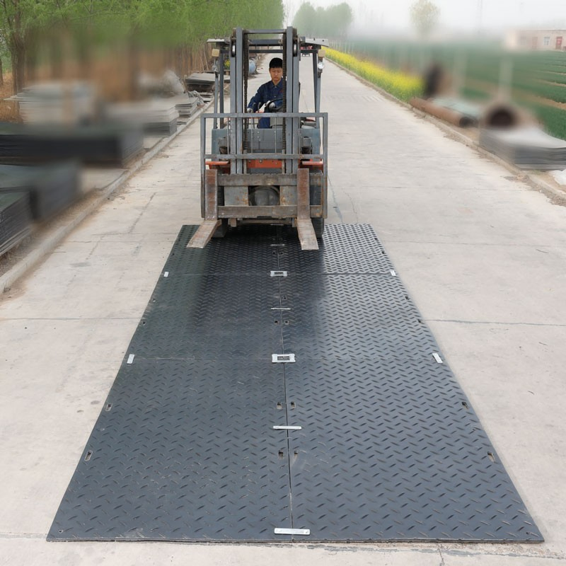 Heavy Duty Flexible HDPE UHMWPE HDPE Construction Temporary Composite Ground Mat Grass Protection Road Mat