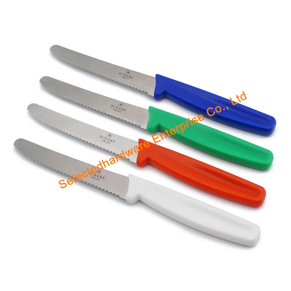 Paring Knife Red Handle View 1