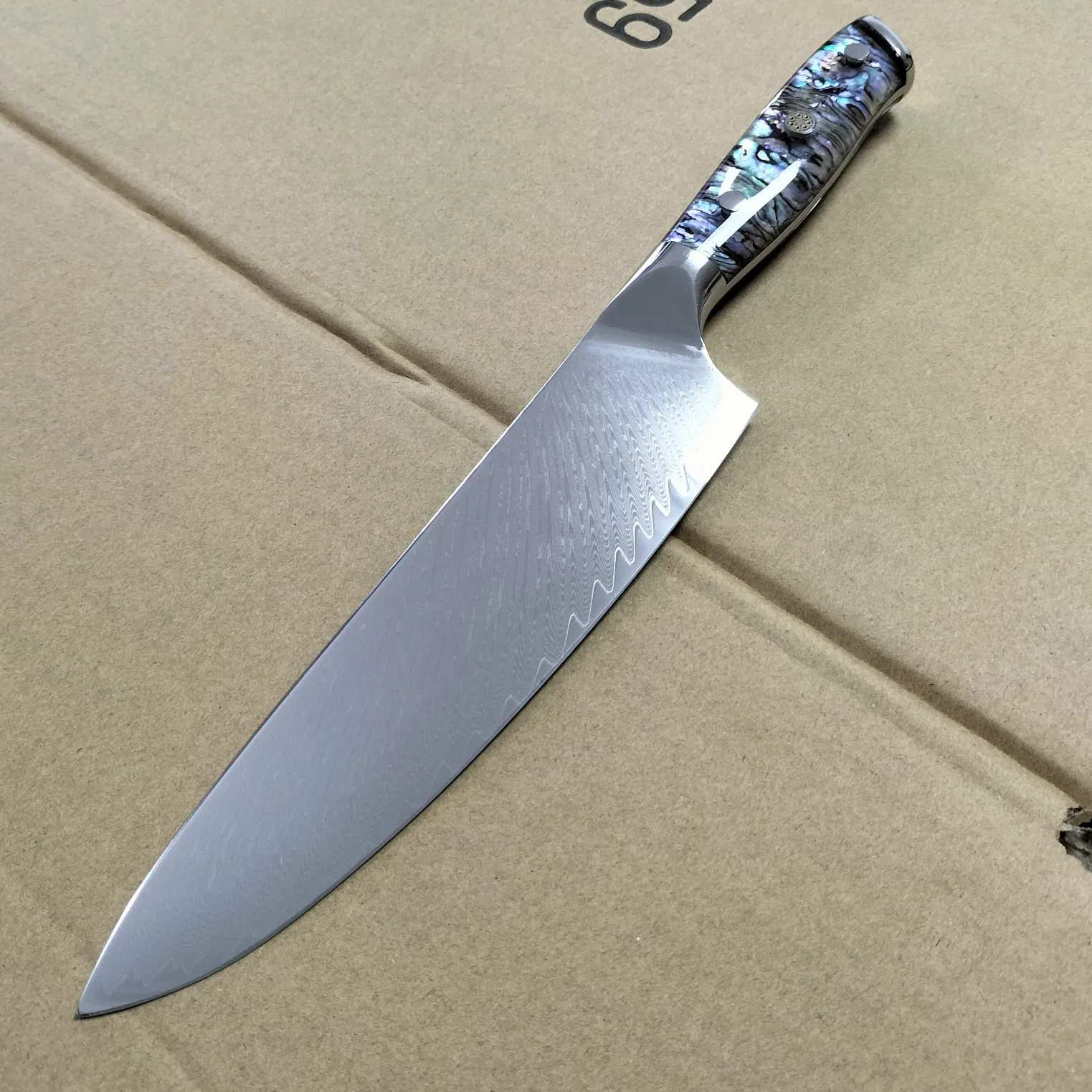 Damascus Steel Chef Knife in Gift Box