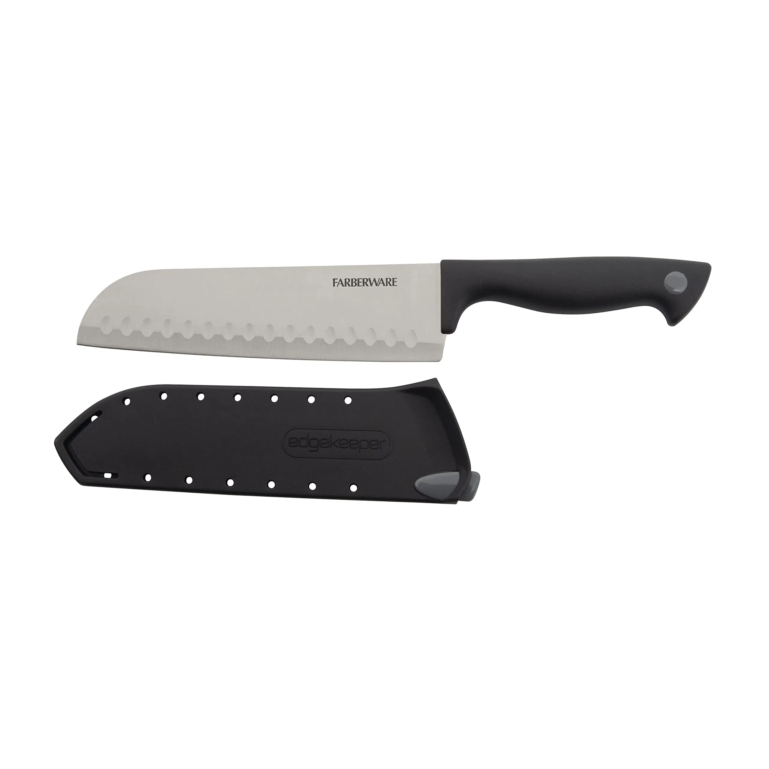Kitchen 3.5-Inch Razor-Sharp Paring Knife with Self-Sharpening Blade Cover High Carbon-Stainless Steel