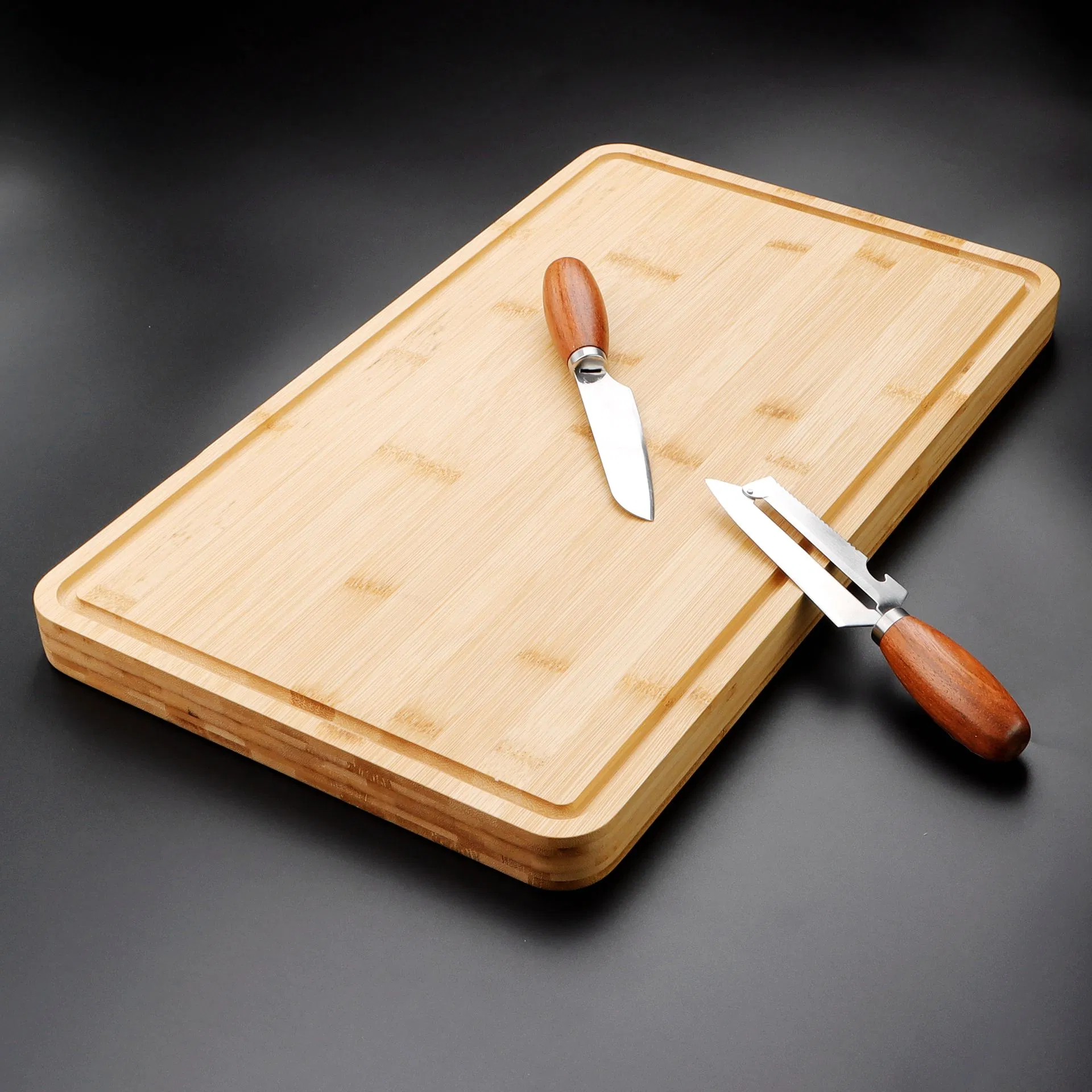 Infull Natural Bamboo Cutting Board Monochrome Thickened Kitchen Tools
