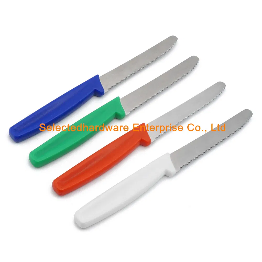 Paring Knife Red Handle View 2