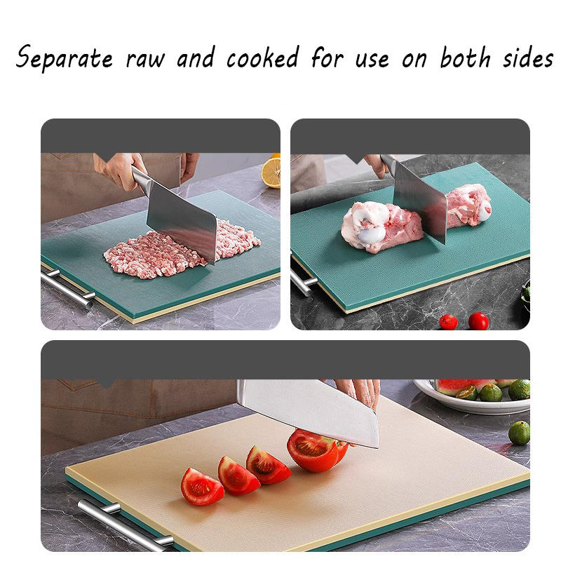 Hot Selling Multifunctional Kitchen Non-Slip Plastic PE Kitchen Cutting Board Idpe Chopping Board
