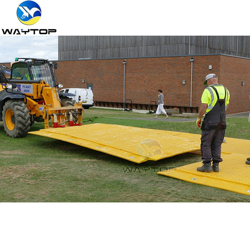 Flexible Ground Mats with 4 Handles Thickness Customization 6mm-45mm