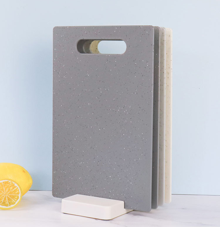 Wholesale Double-Sided Pet Cutting Board Set Non-Slip with Holder for Kitchen Home Use-for Meat Chopping