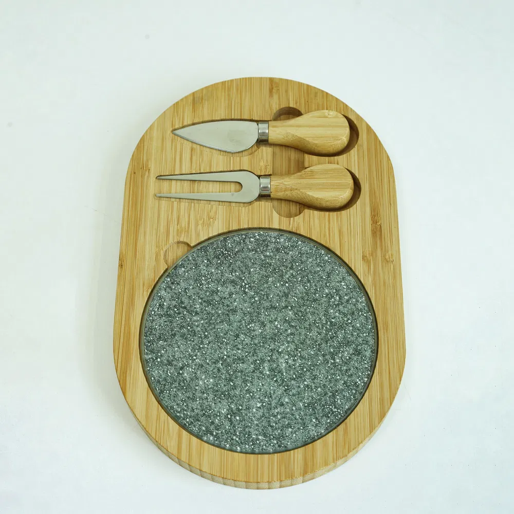 Bamboo Cheese Board 1