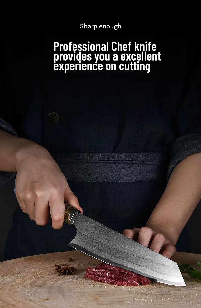 Damascus Steel Knife Detail 6